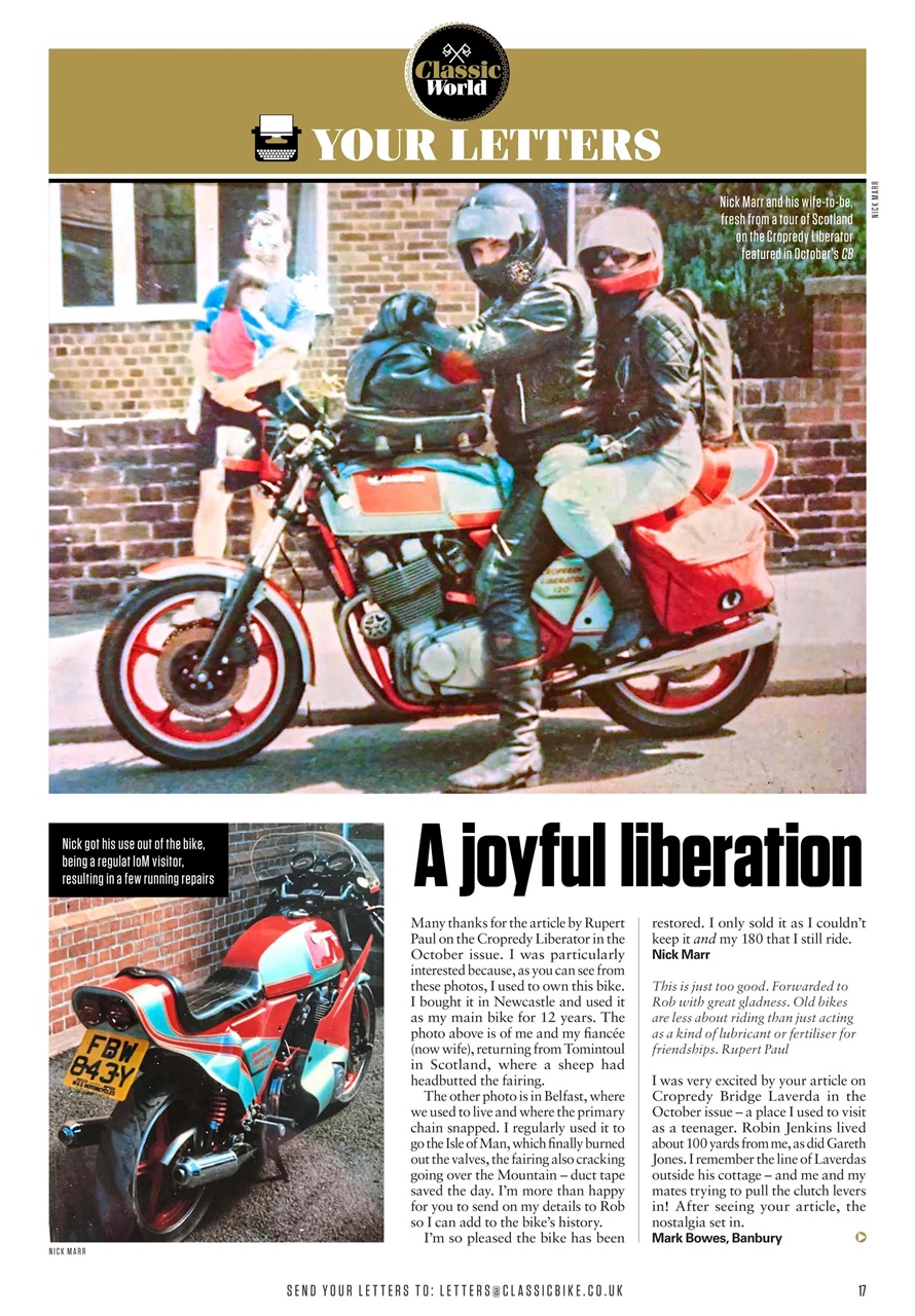 Classic Bike Preview Pages