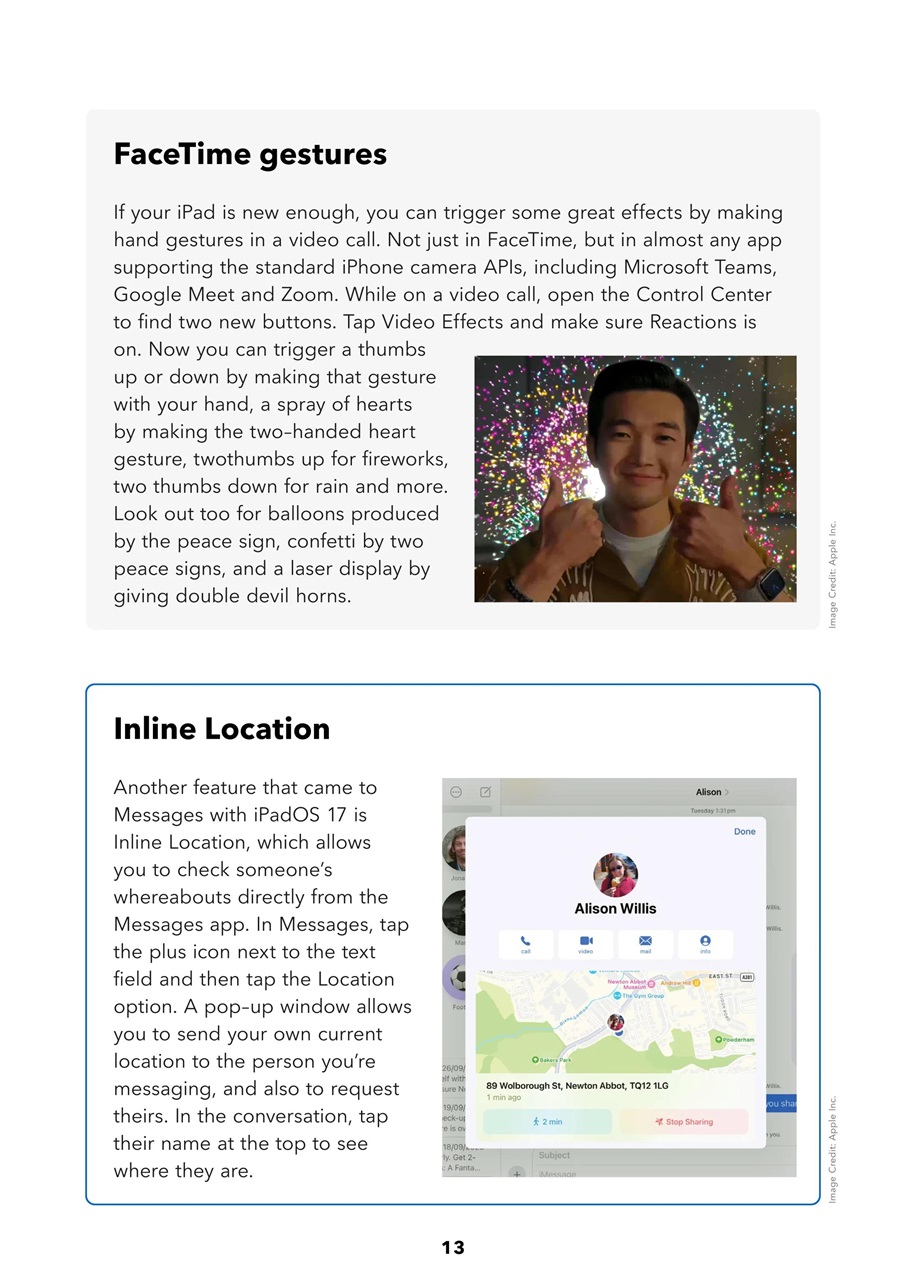 iPad User Preview Pages