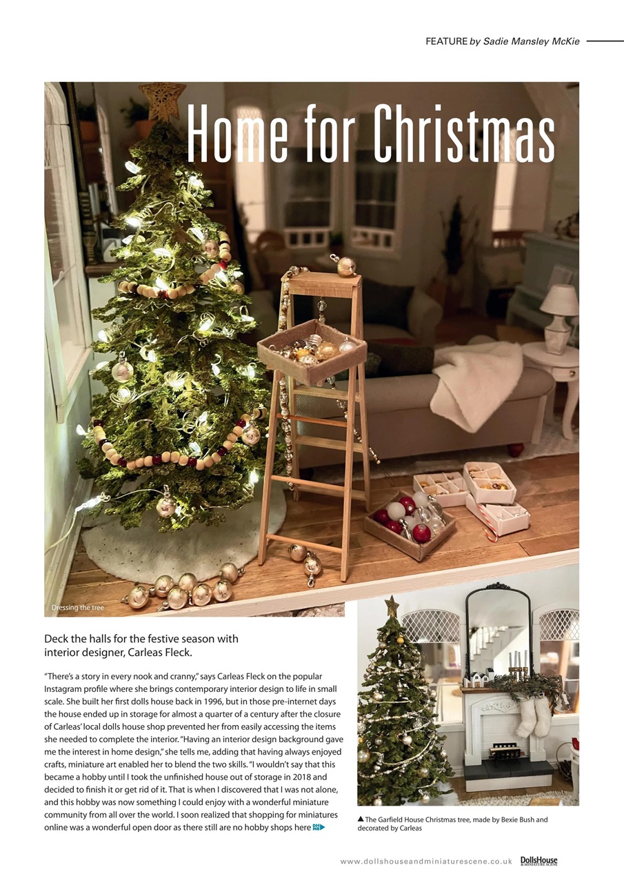 Dolls House and Miniature Scene Preview Pages