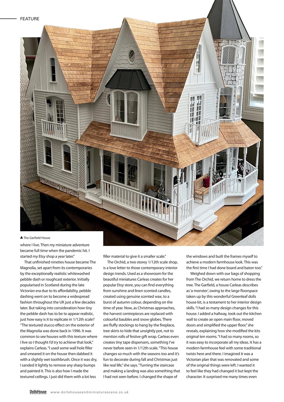 Dolls House and Miniature Scene Preview Pages