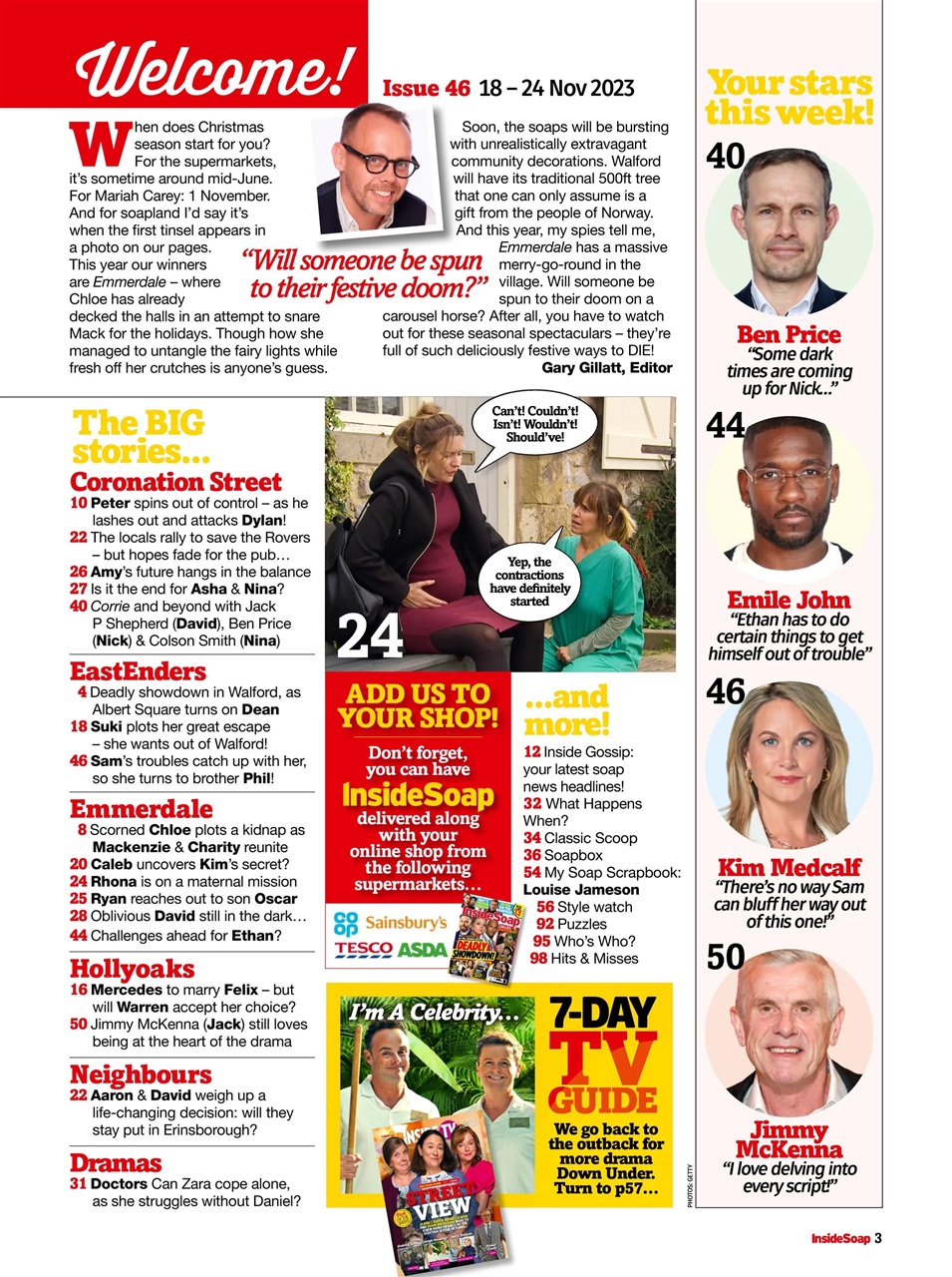 Inside Soap Preview Pages