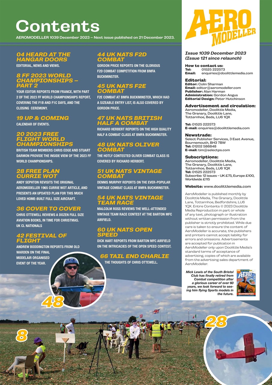 AeroModeller Preview Pages