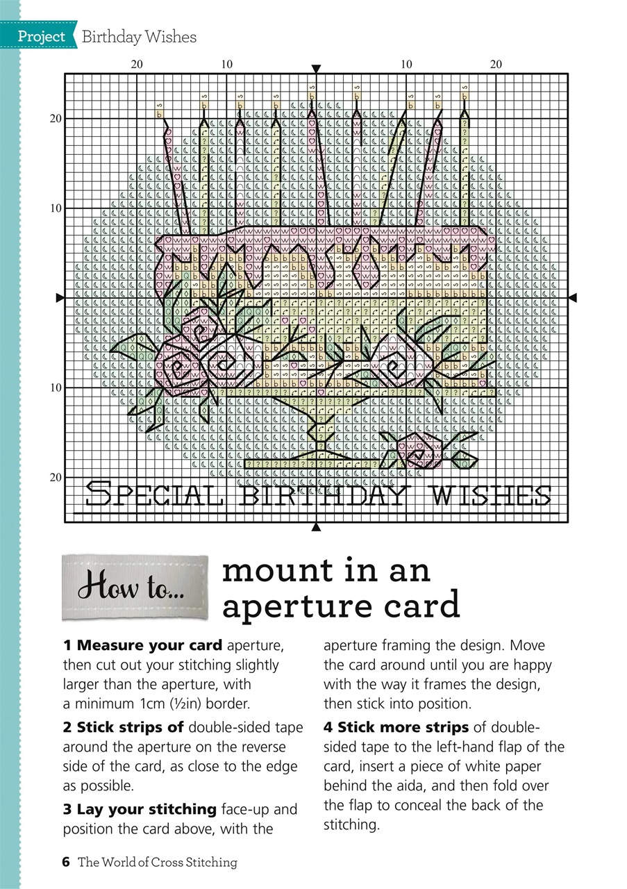 The World of Cross Stitching Preview Pages