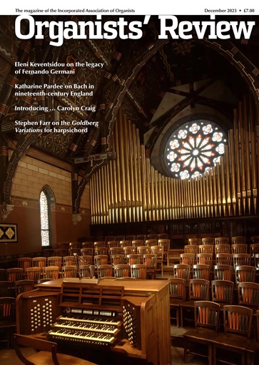 Organists' Review issue 