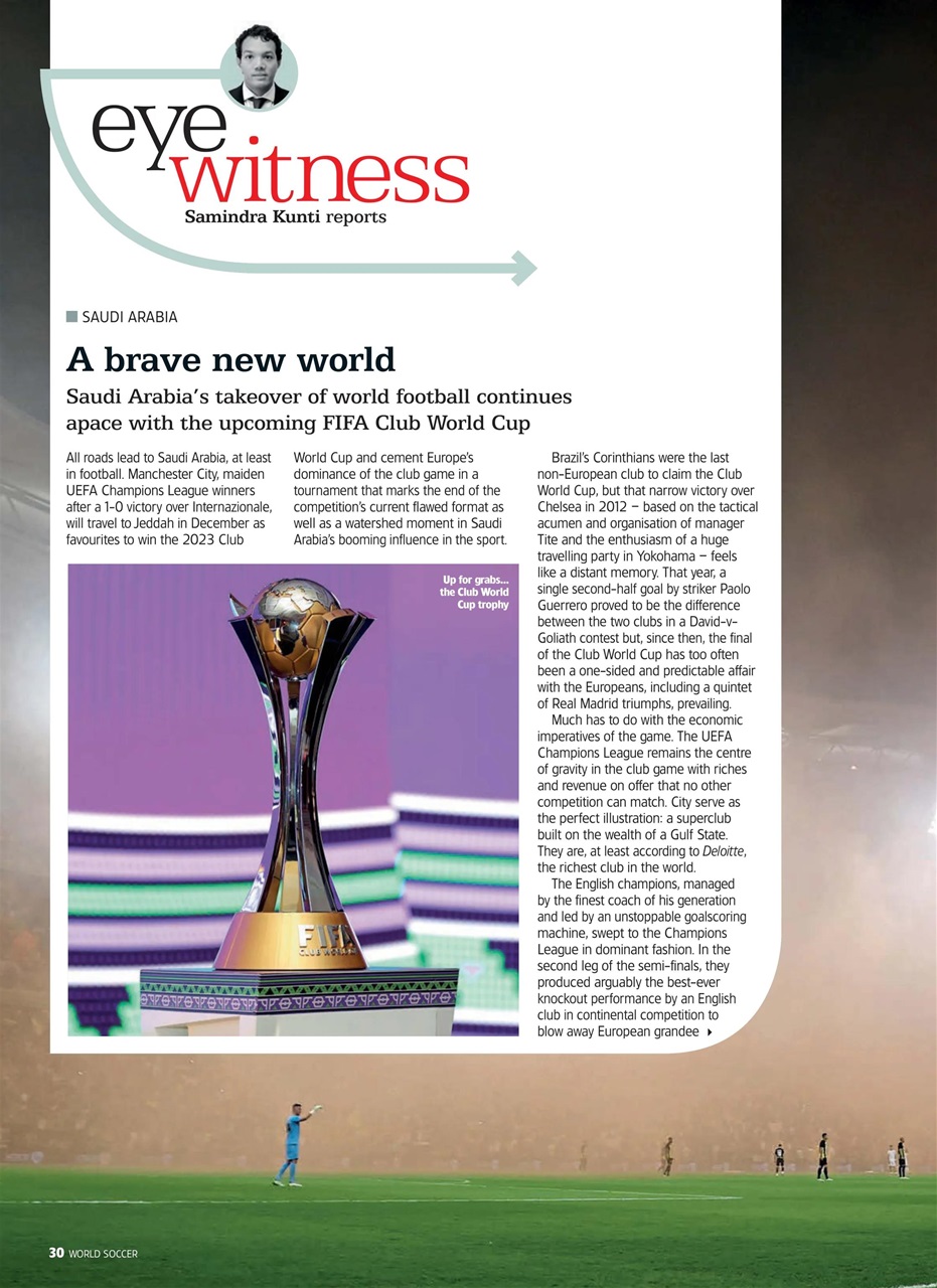 World Soccer Preview Pages