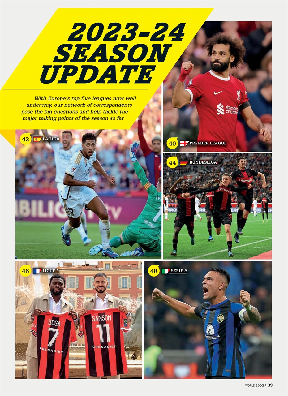 World Soccer Preview Pages