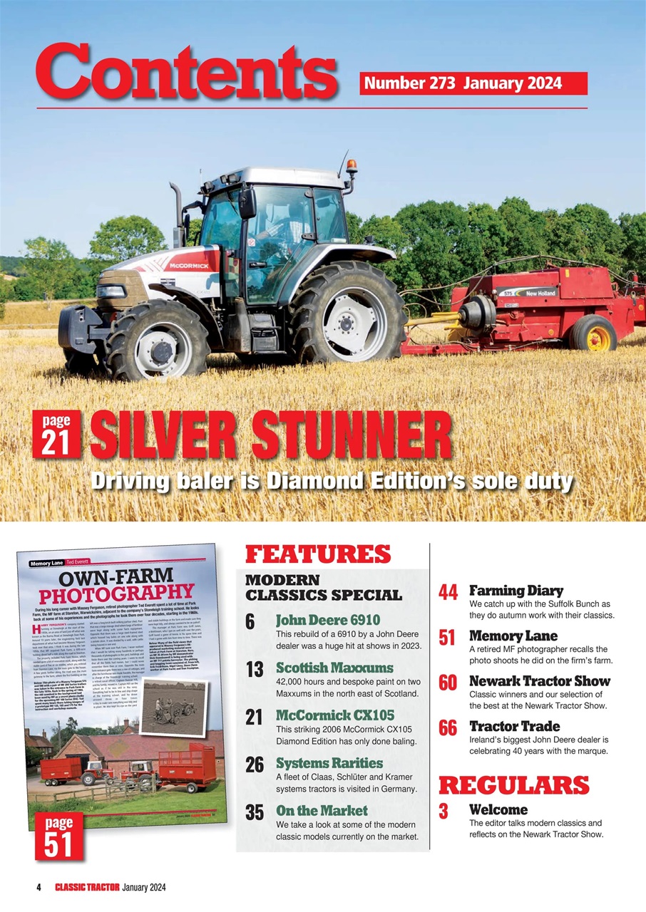Classic Tractor Preview Pages