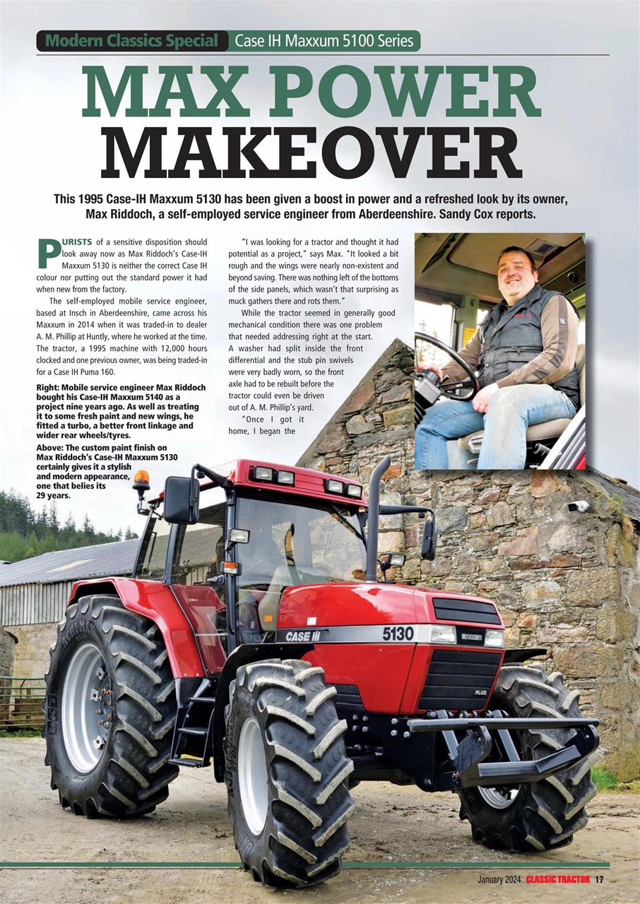 Classic Tractor Preview Pages