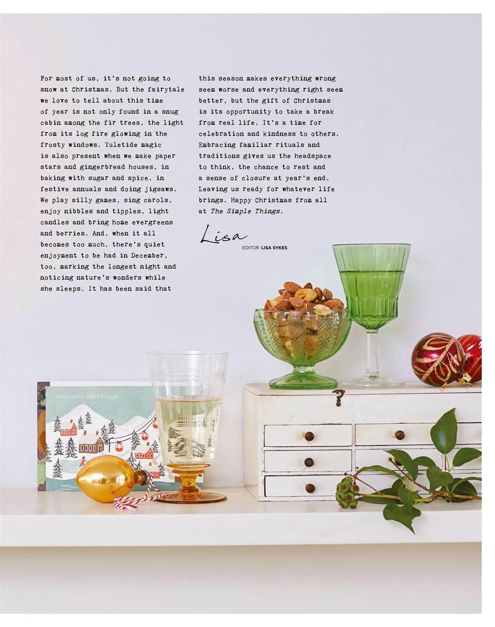 The Simple Things Preview Pages