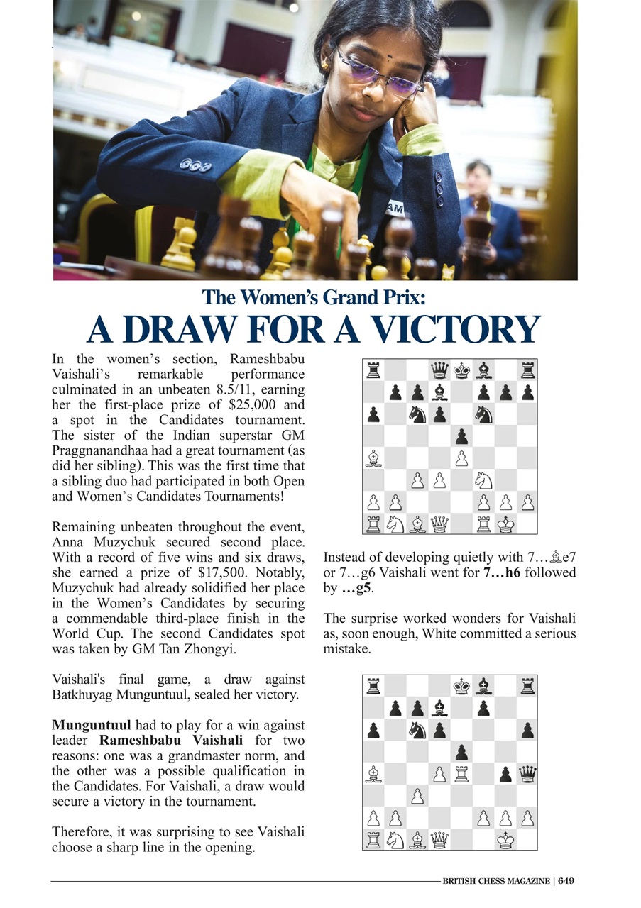 British Chess Magazine Preview Pages