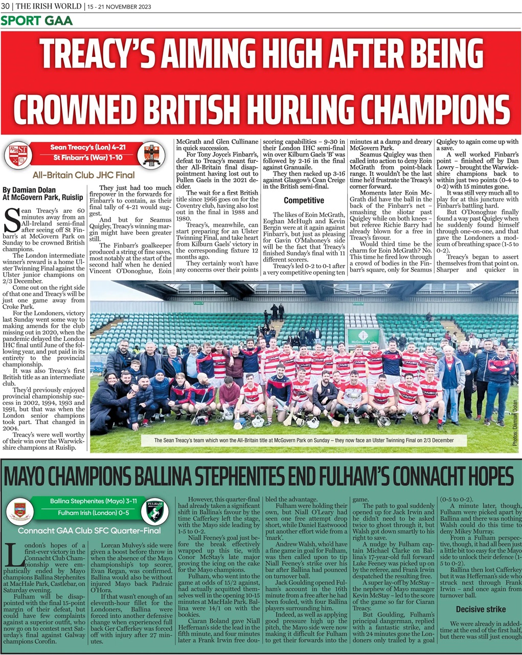 Irish World Preview Pages