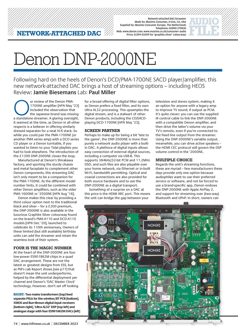 Hi-Fi News Preview Pages