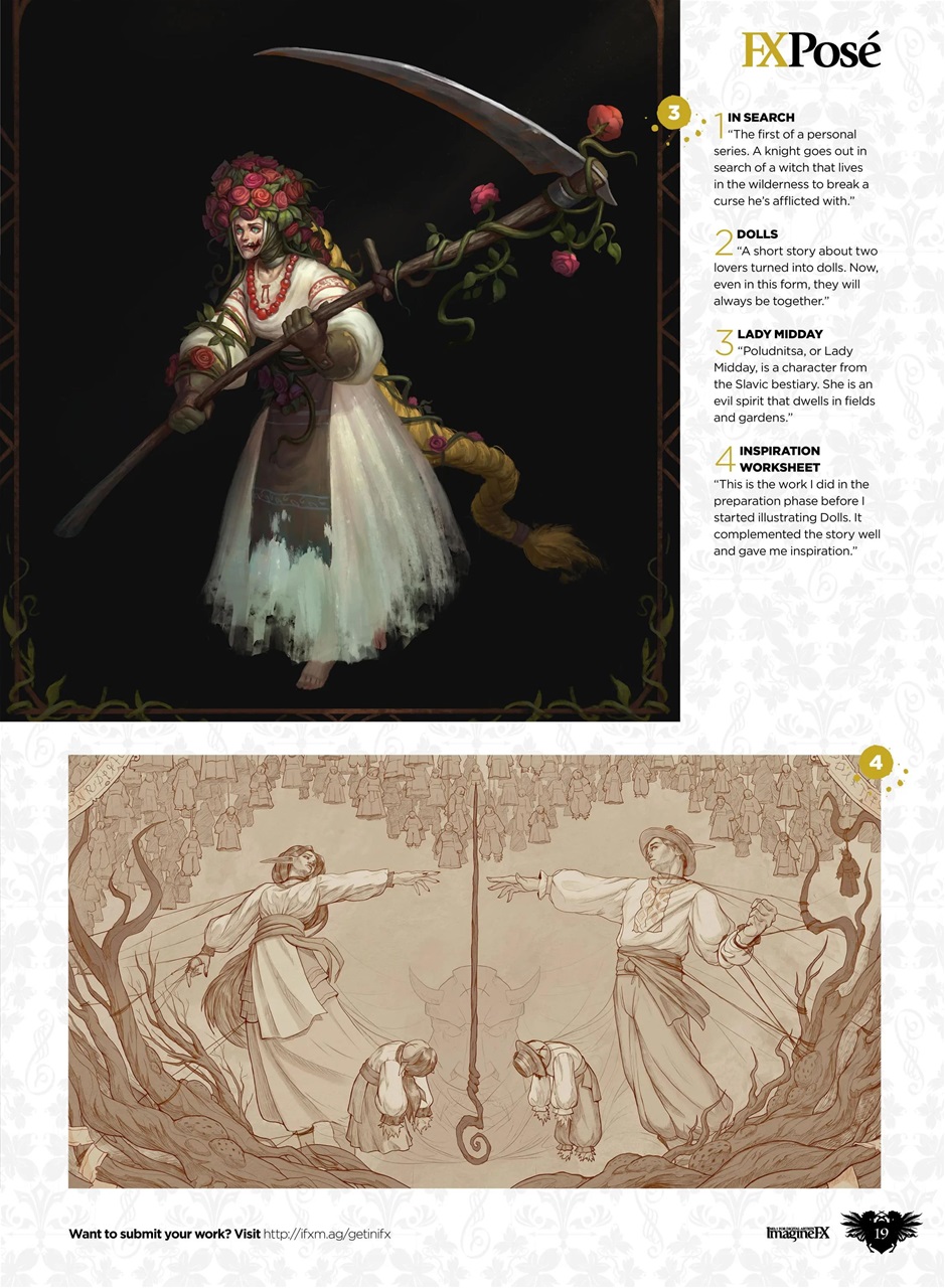 ImagineFX Preview Pages