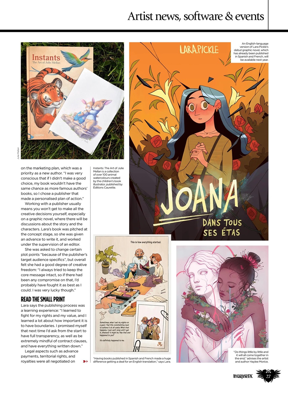 ImagineFX Preview Pages