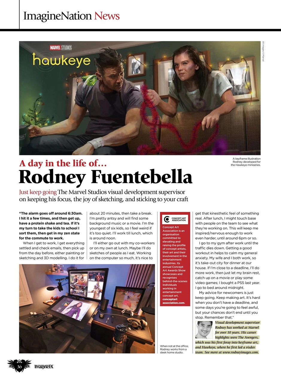 ImagineFX Preview Pages