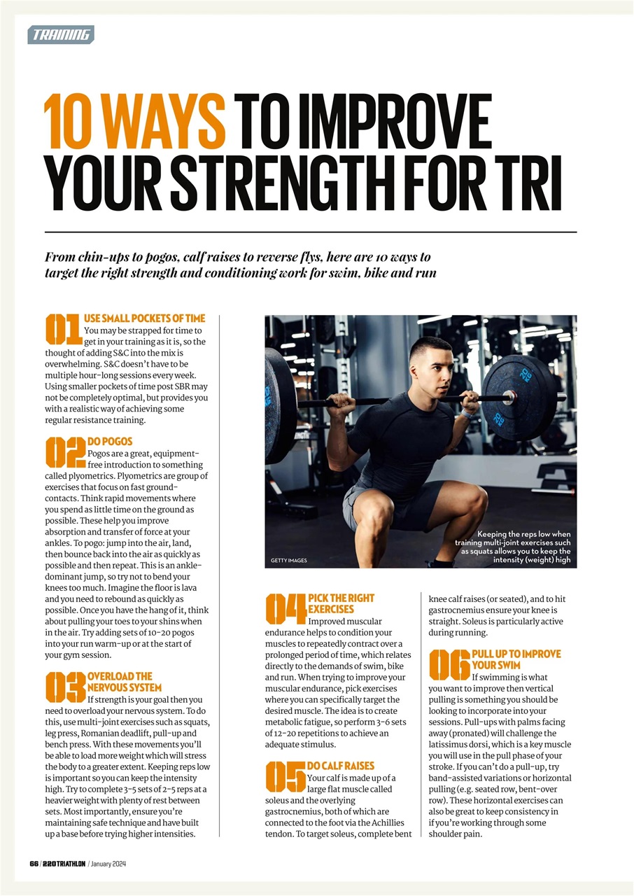 220 Triathlon Magazine Preview Pages