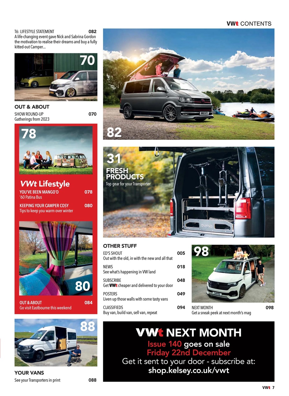 VWt Magazine Preview Pages