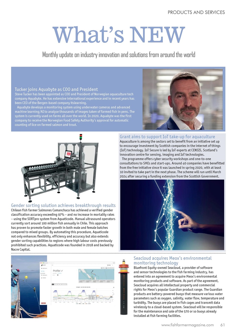 Fish Farmer Magazine Preview Pages