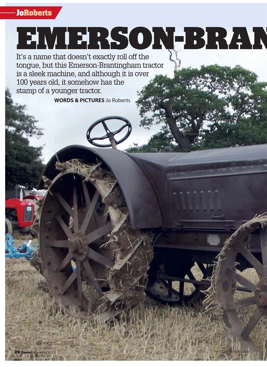 Tractor & Farming Heritage Magazine Preview Pages