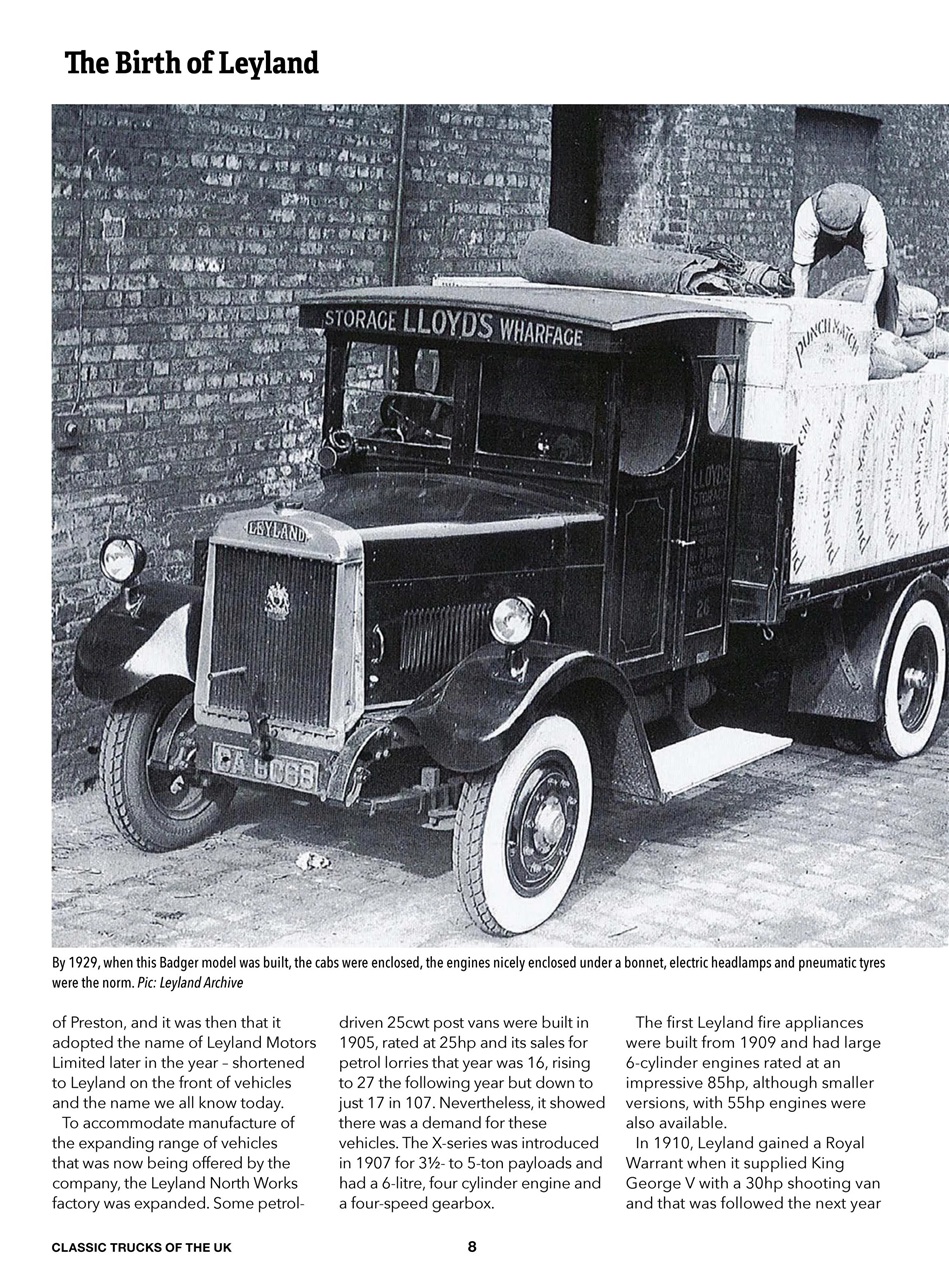 Classic Trucks Of The UK Preview Pages