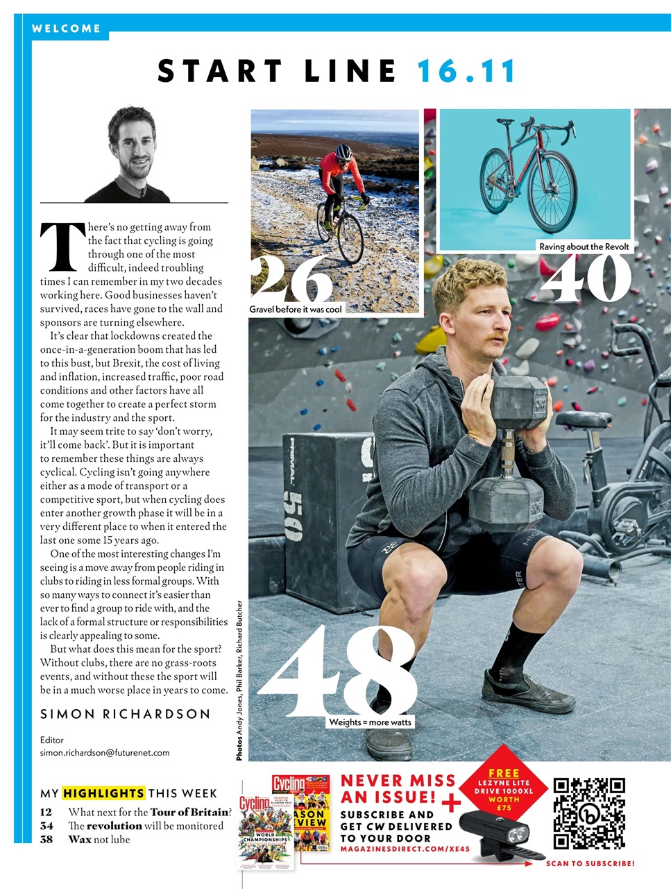 Cycling Weekly Preview Pages