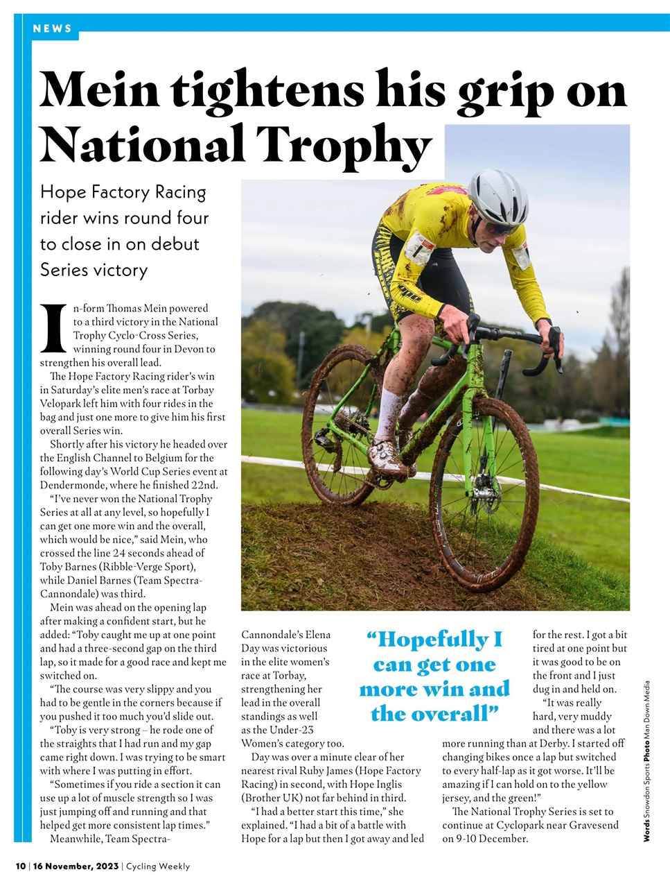 Cycling Weekly Preview Pages