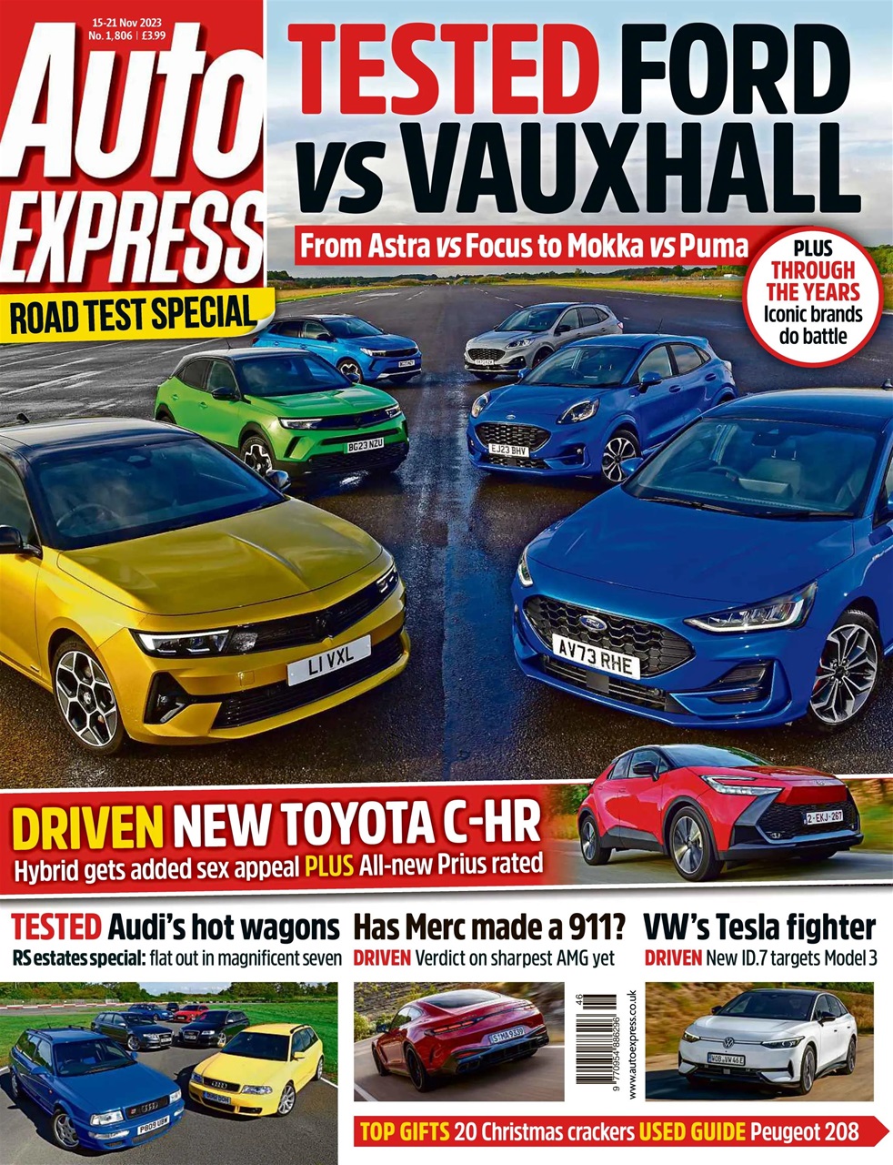 Auto Express Preview Pages