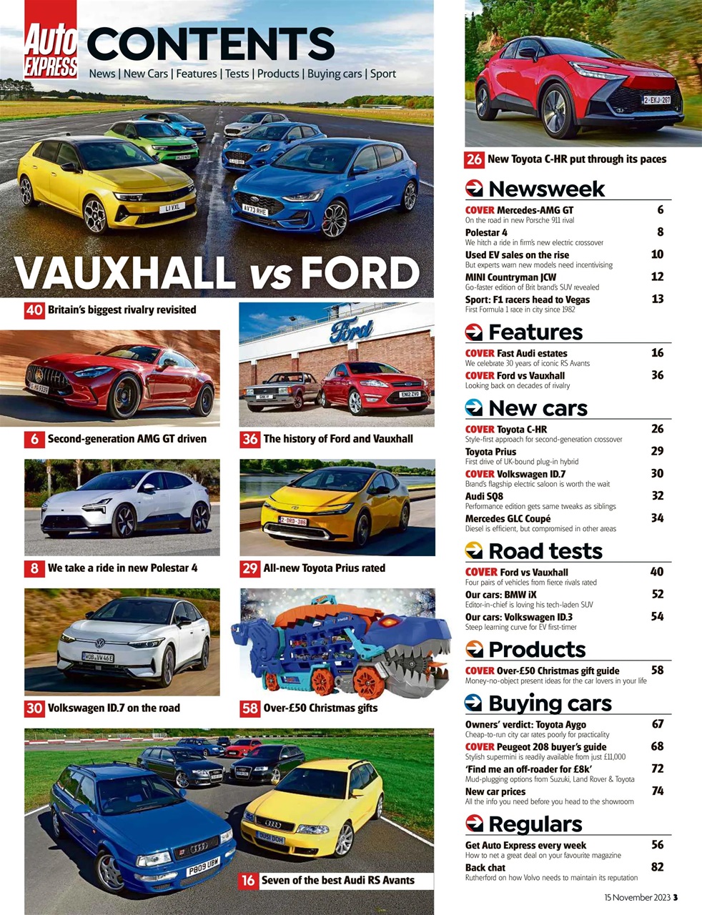 Auto Express Preview Pages