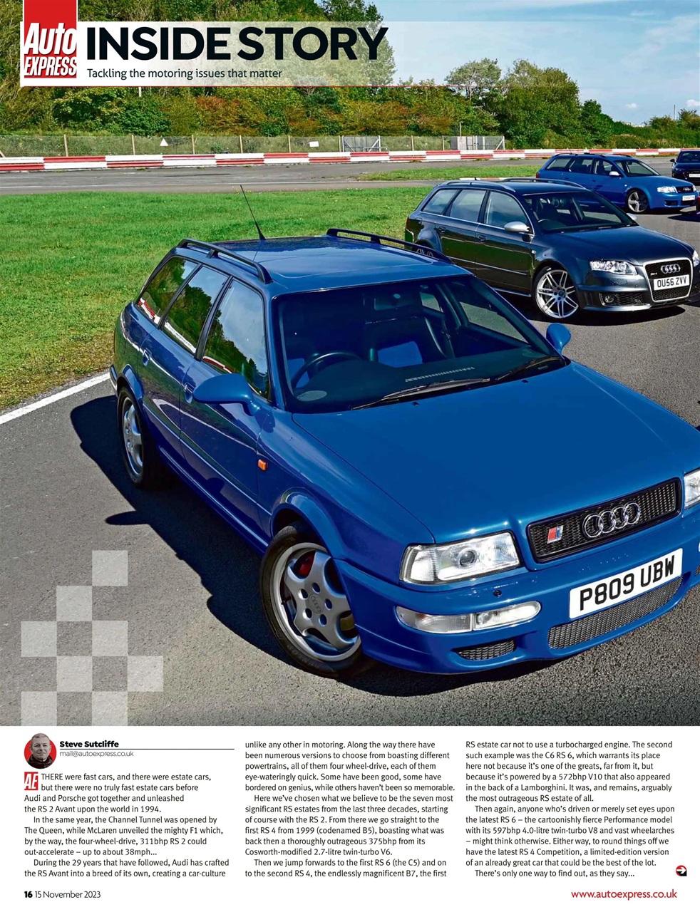 Auto Express Preview Pages