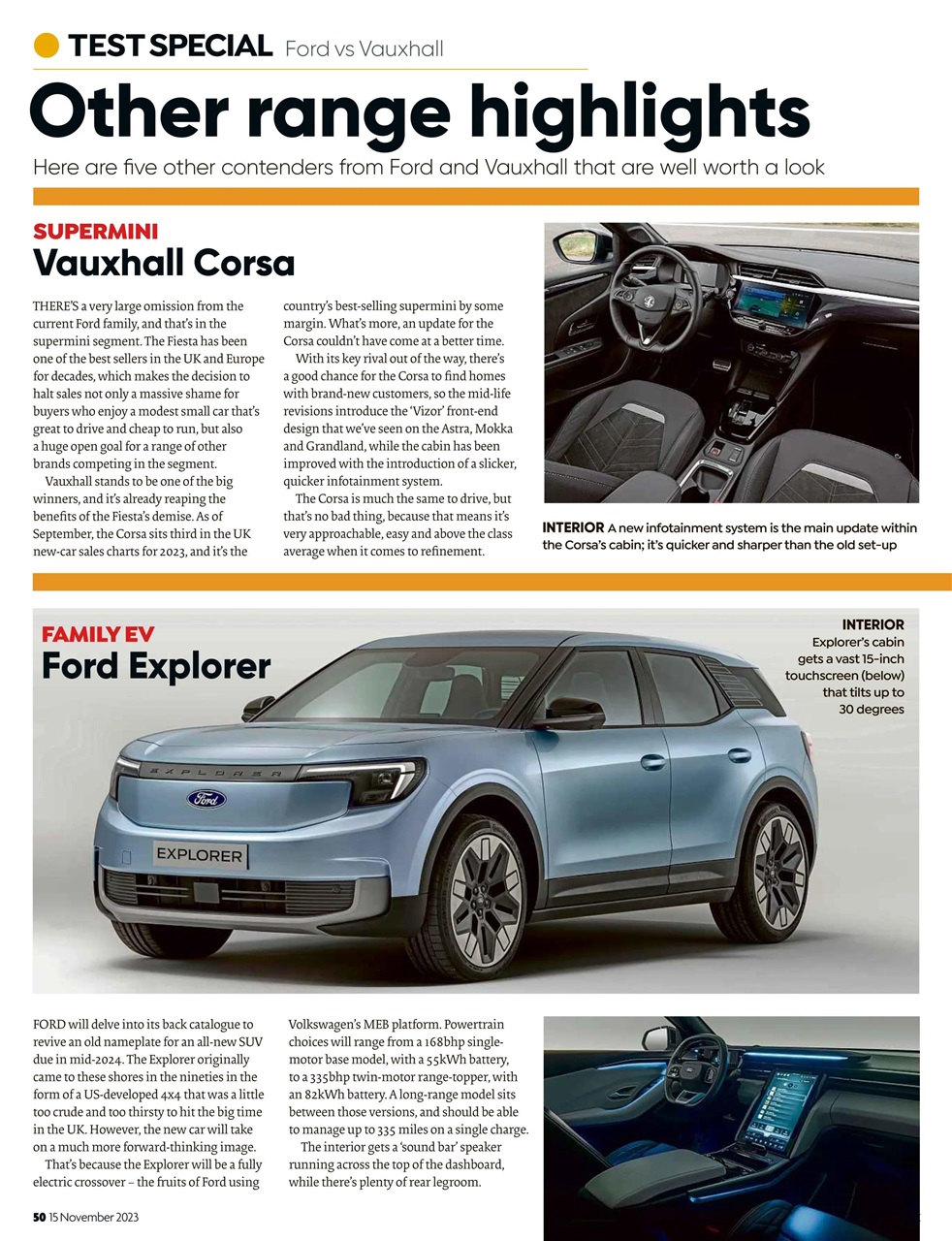 Auto Express Preview Pages