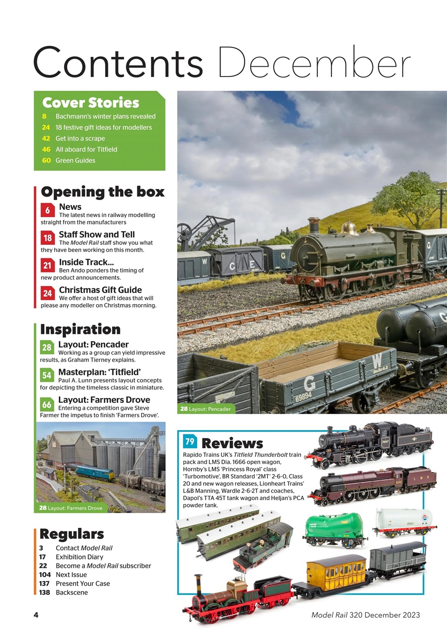 Model Rail Preview Pages