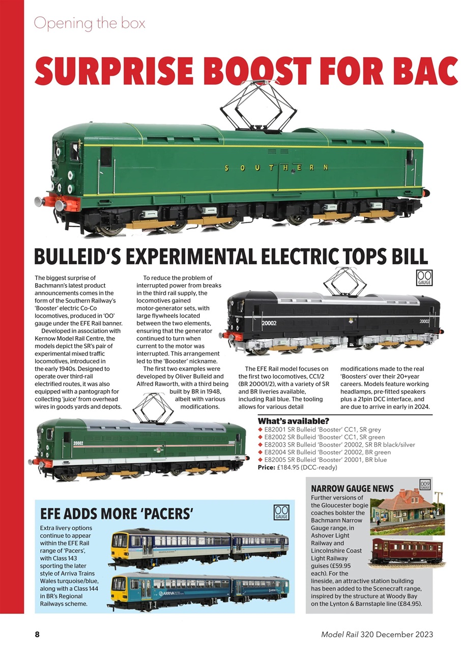 Model Rail Preview Pages