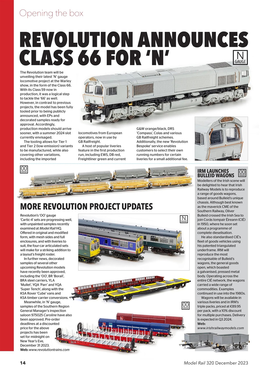 Model Rail Preview Pages
