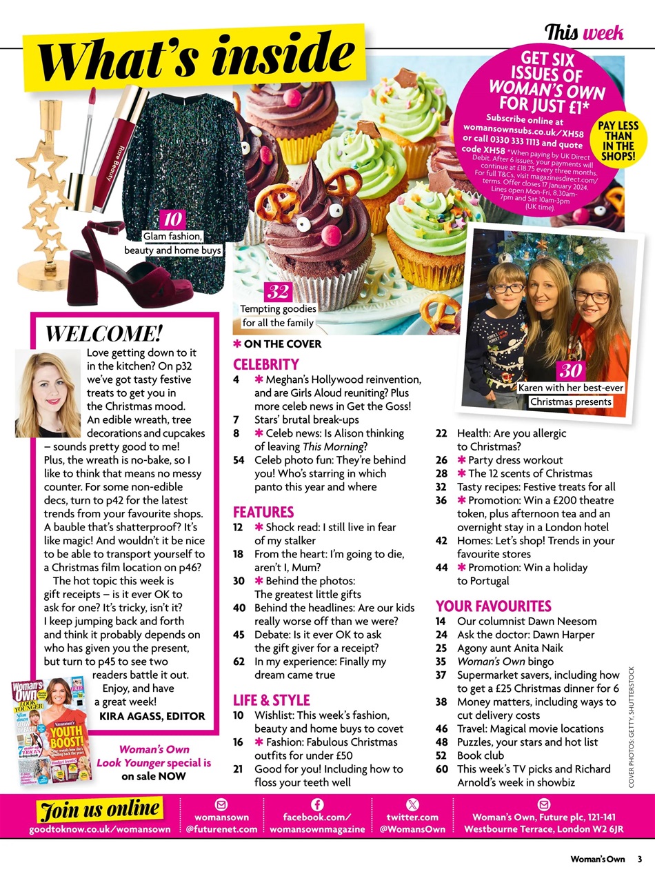 Woman's Own Preview Pages