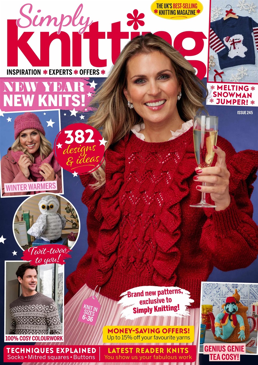 Simply Knitting Preview Pages