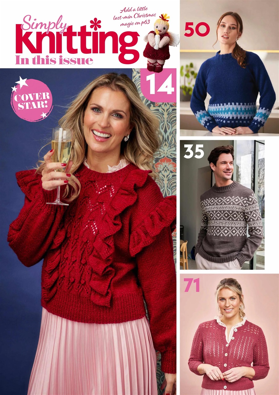 Simply Knitting Preview Pages