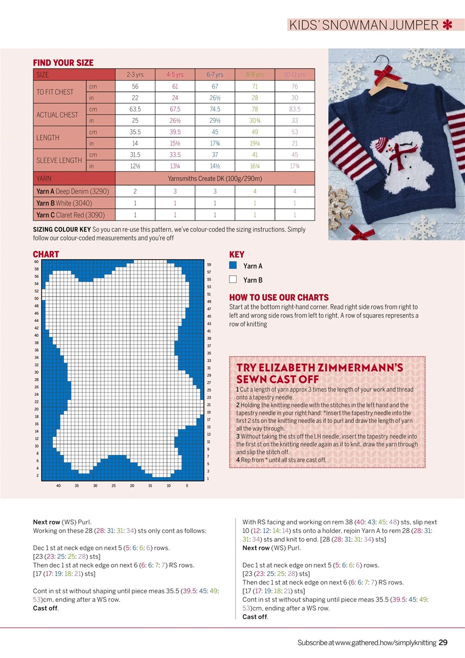 Simply Knitting Preview Pages