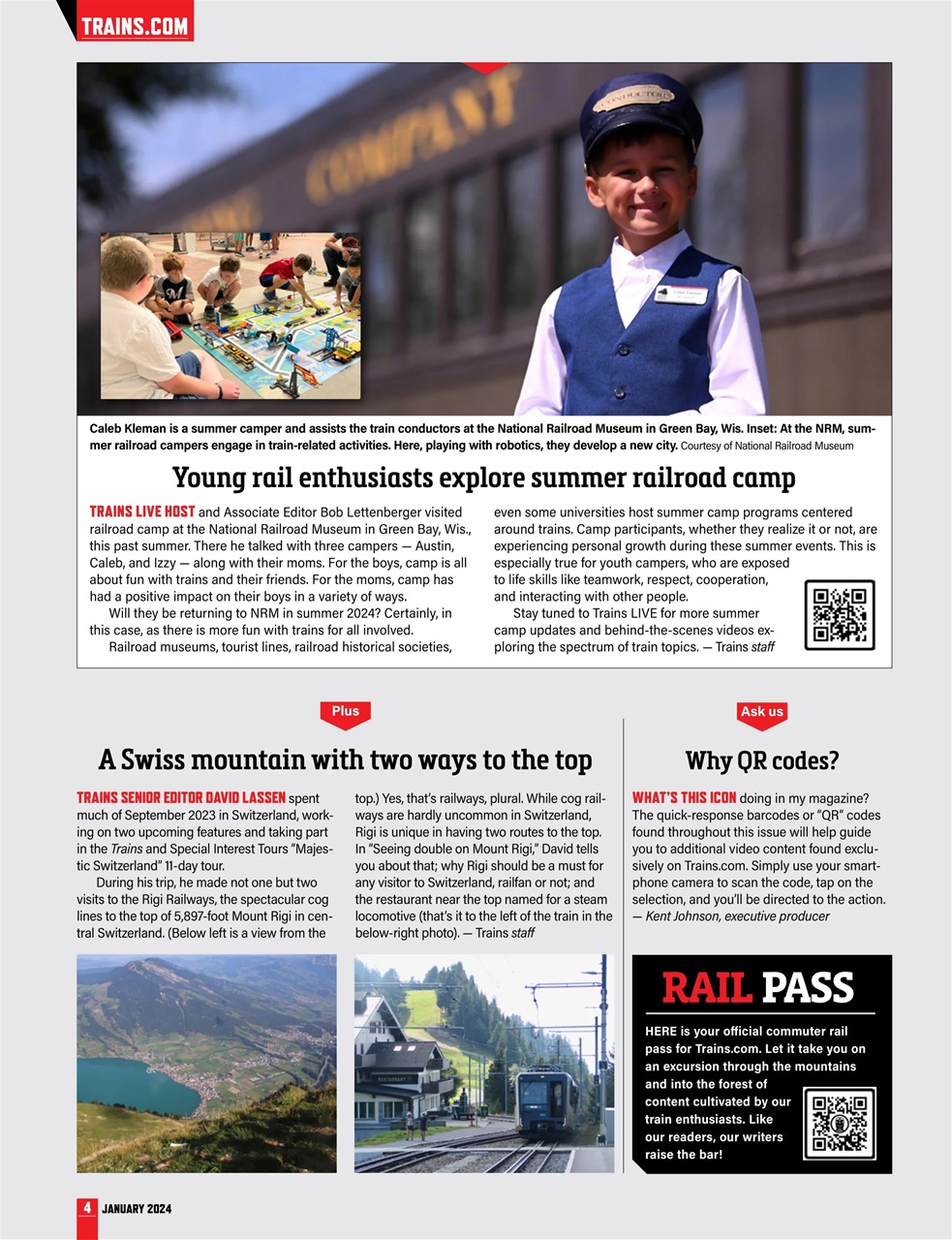 Trains Preview Pages