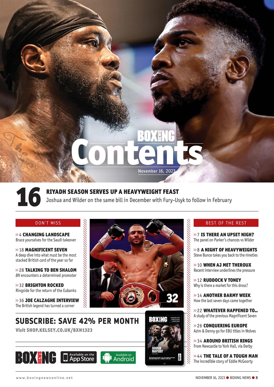 Boxing News Preview Pages