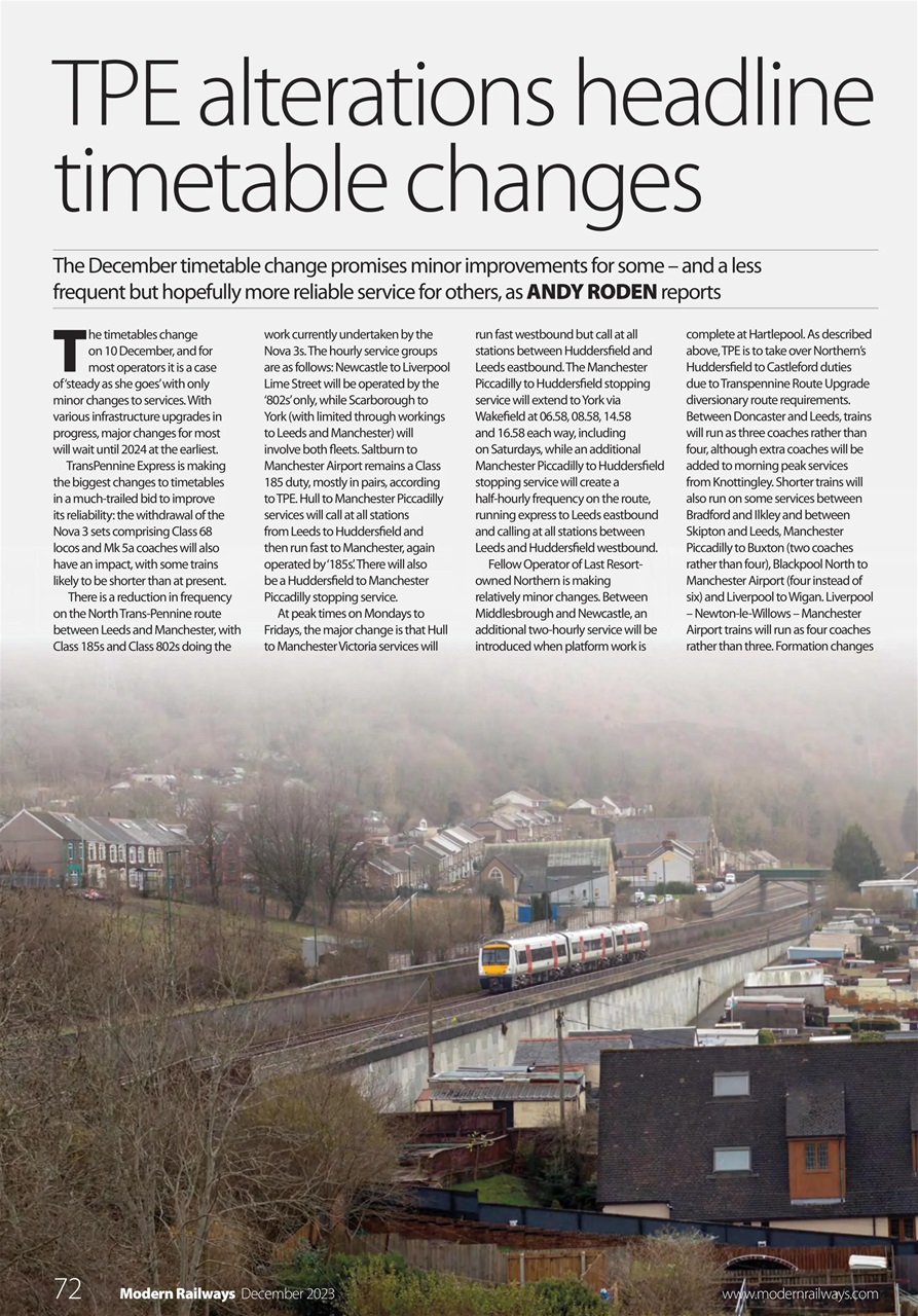 Modern Railways Preview Pages