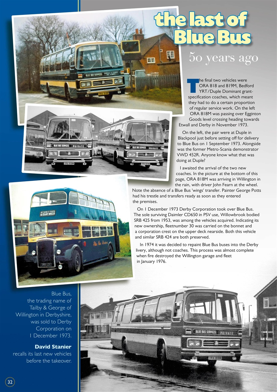 Classic Bus Preview Pages