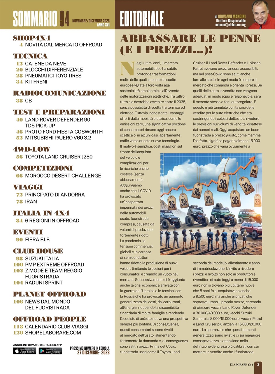 Elaborare 4x4 Preview Pages