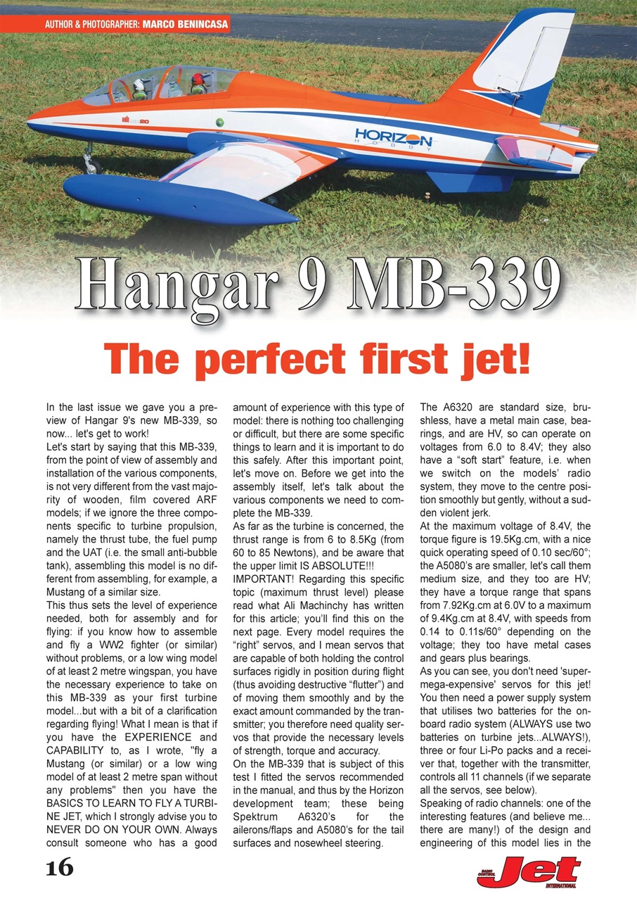 RC Jet International Preview Pages