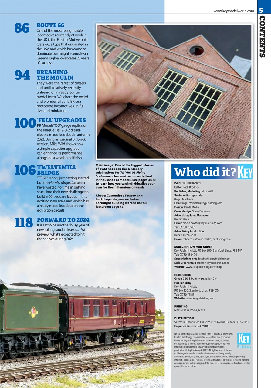 Hornby Magazine Preview Pages