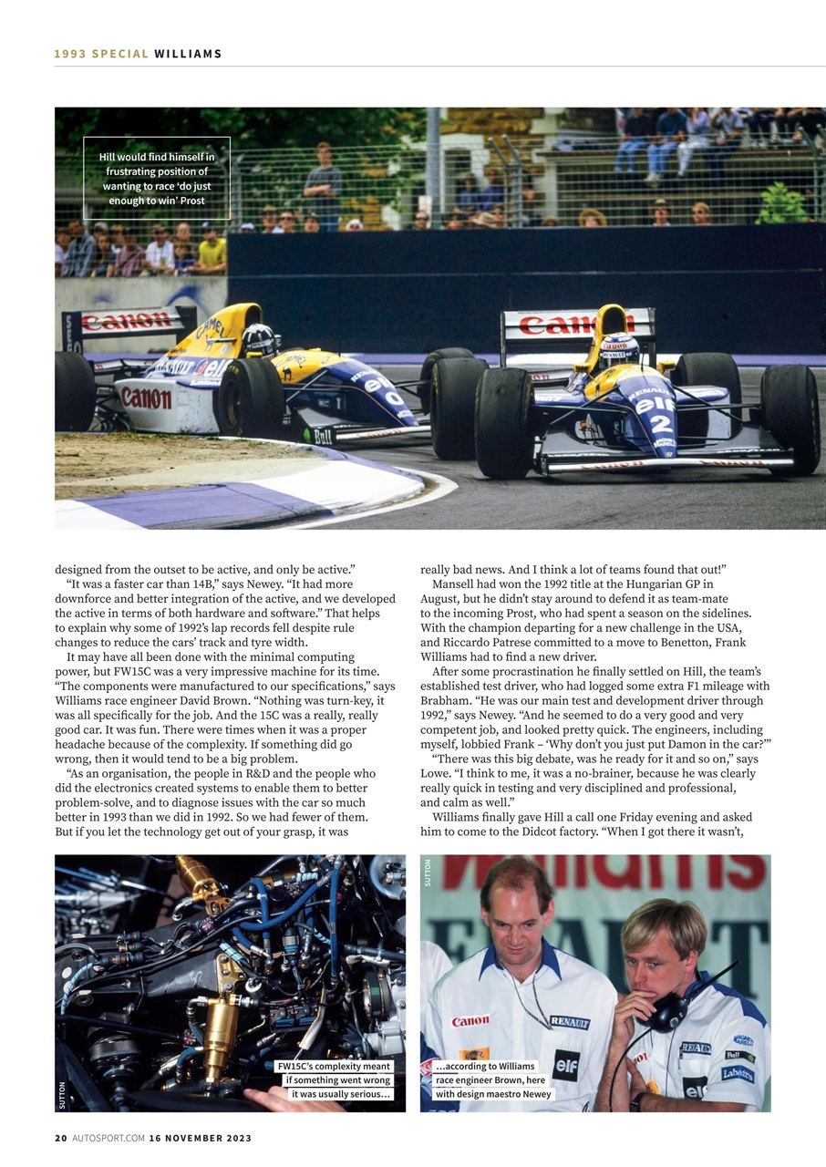 Autosport Preview Pages