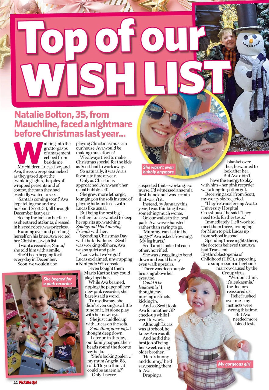 Pick Me Up Preview Pages