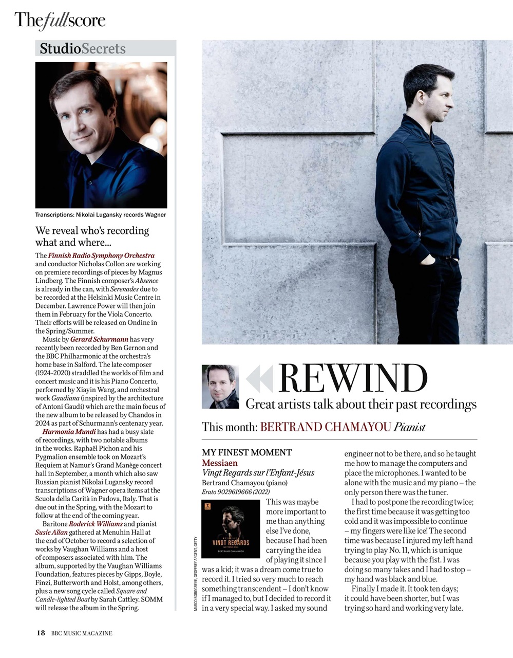 BBC Music Magazine Preview Pages