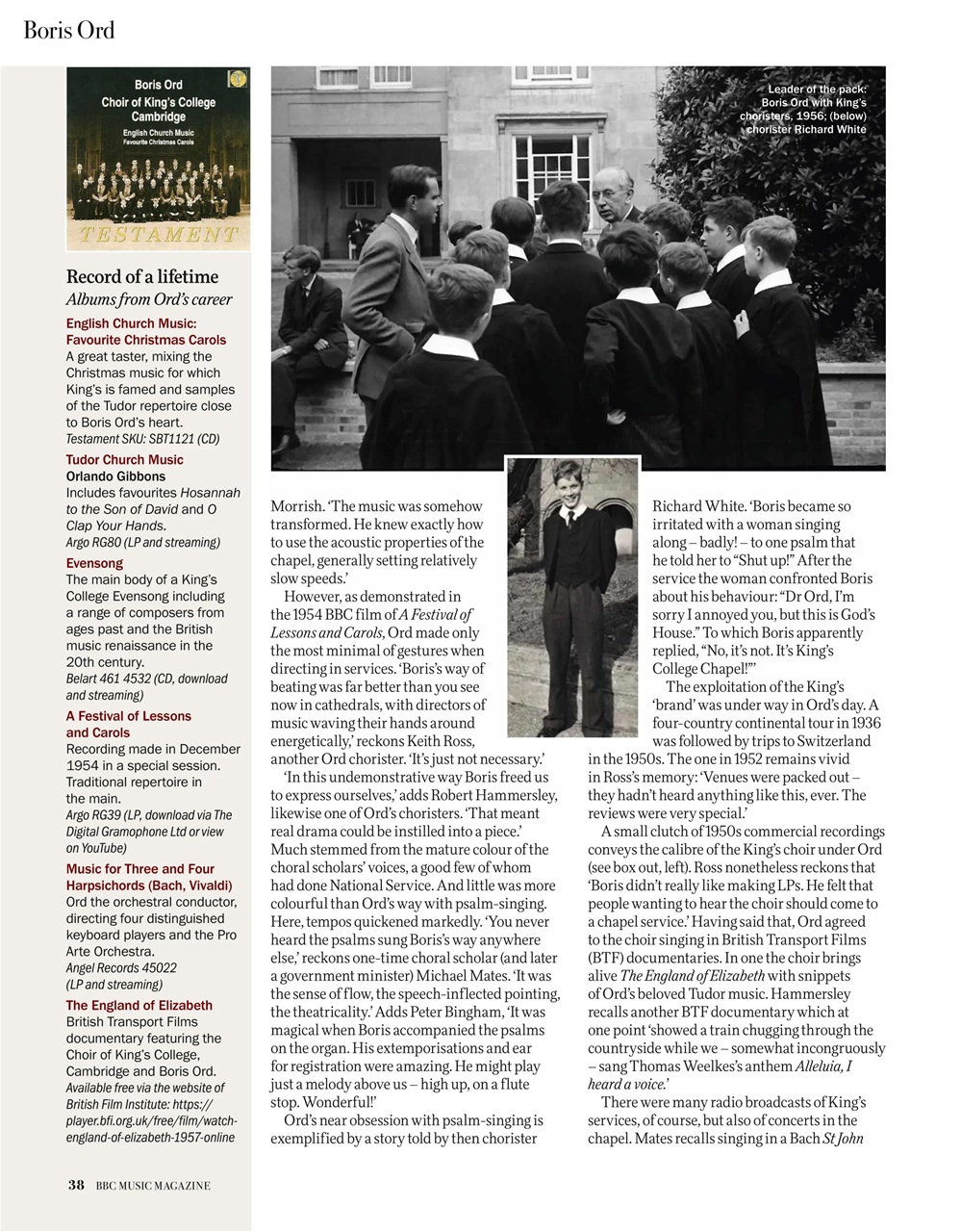 BBC Music Magazine Preview Pages