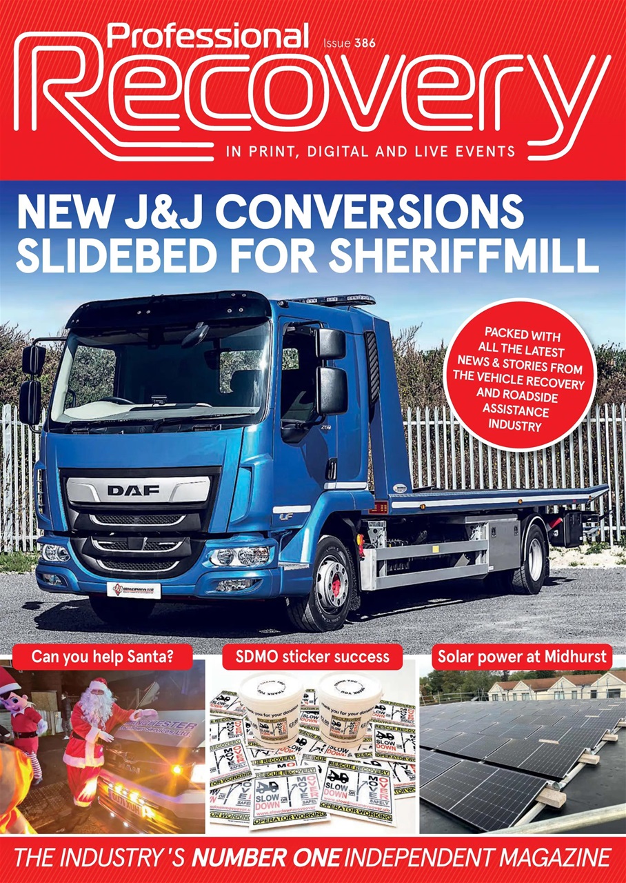 Professional Recovery Magazine Preview Pages