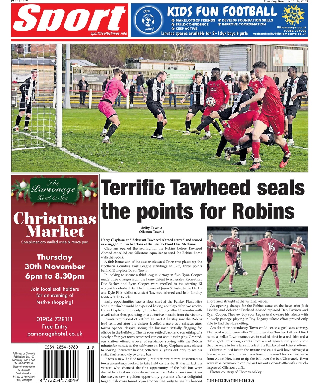 Selby Times Preview Pages